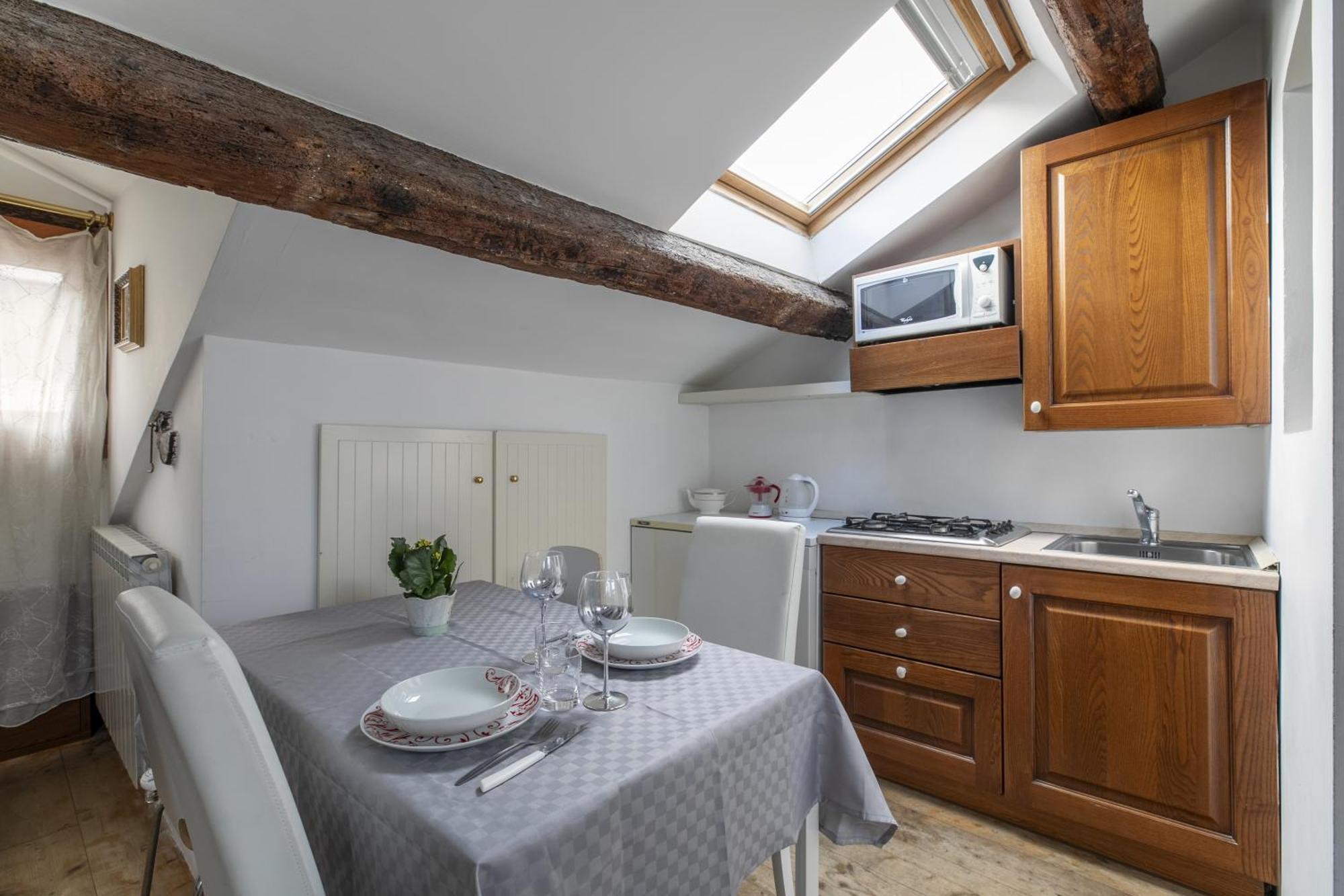 Nice Lovely Attic For 4 Person With Wifi - A/C Venedig Exterior foto