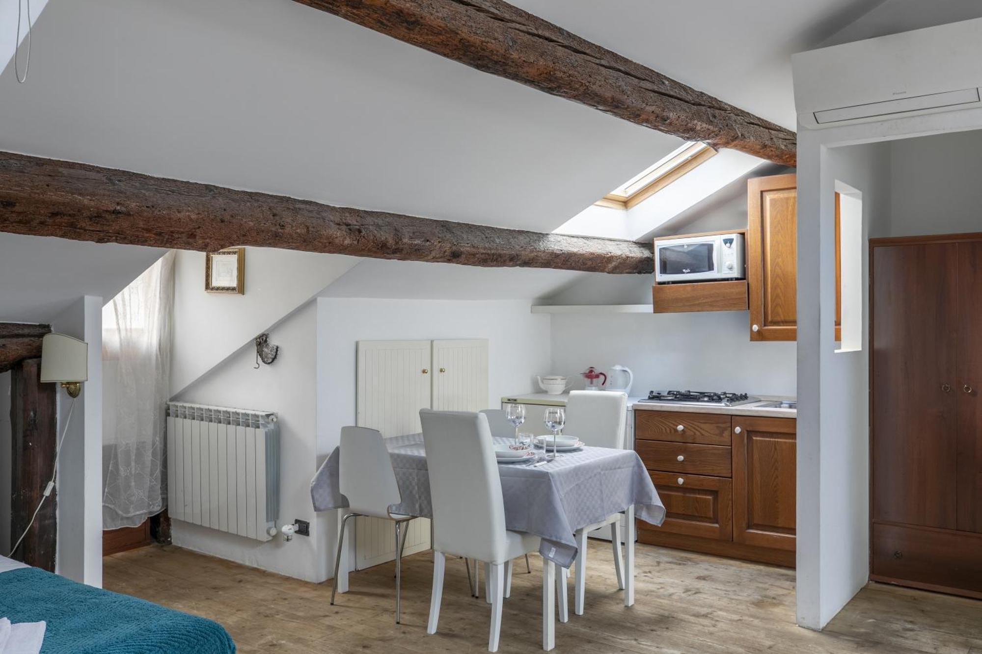 Nice Lovely Attic For 4 Person With Wifi - A/C Venedig Exterior foto