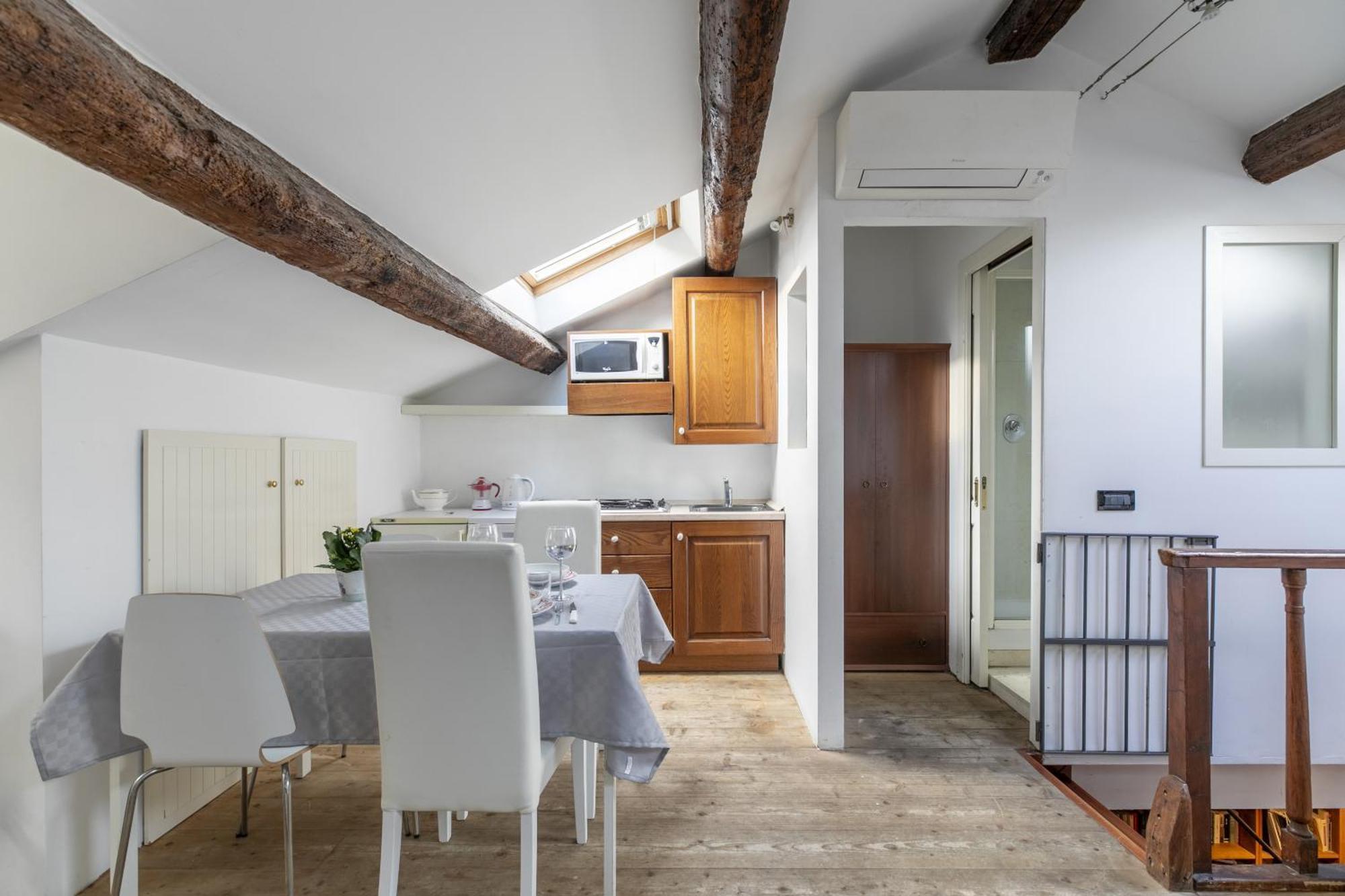 Nice Lovely Attic For 4 Person With Wifi - A/C Venedig Exterior foto