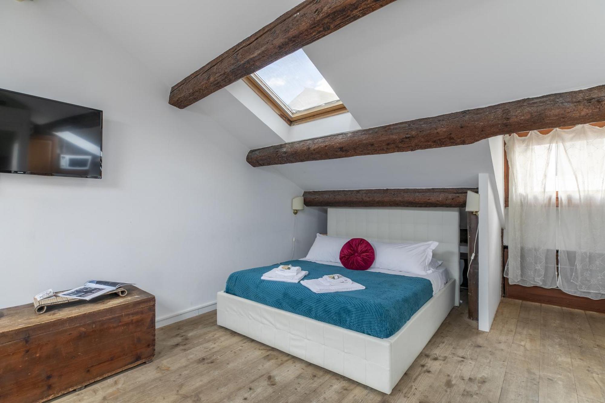 Nice Lovely Attic For 4 Person With Wifi - A/C Venedig Exterior foto