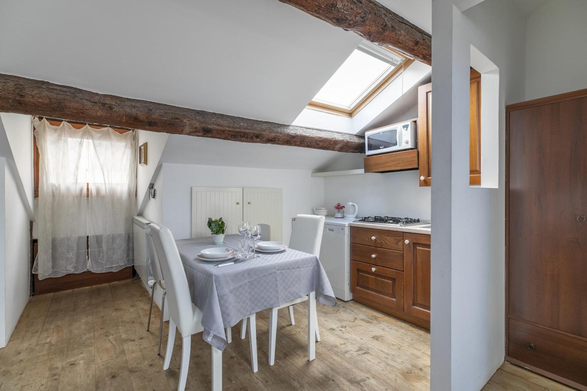 Nice Lovely Attic For 4 Person With Wifi - A/C Venedig Exterior foto
