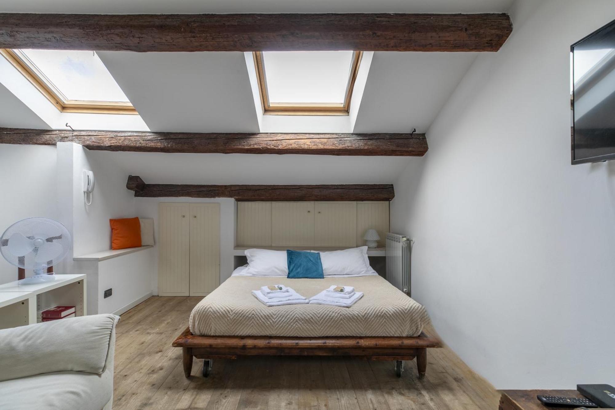 Nice Lovely Attic For 4 Person With Wifi - A/C Venedig Exterior foto