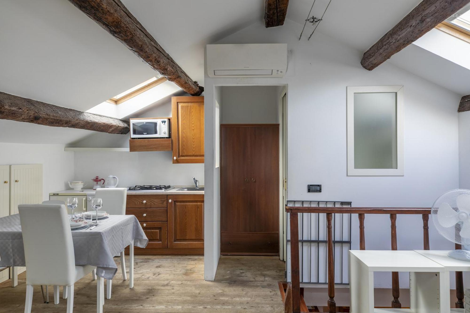 Nice Lovely Attic For 4 Person With Wifi - A/C Venedig Exterior foto