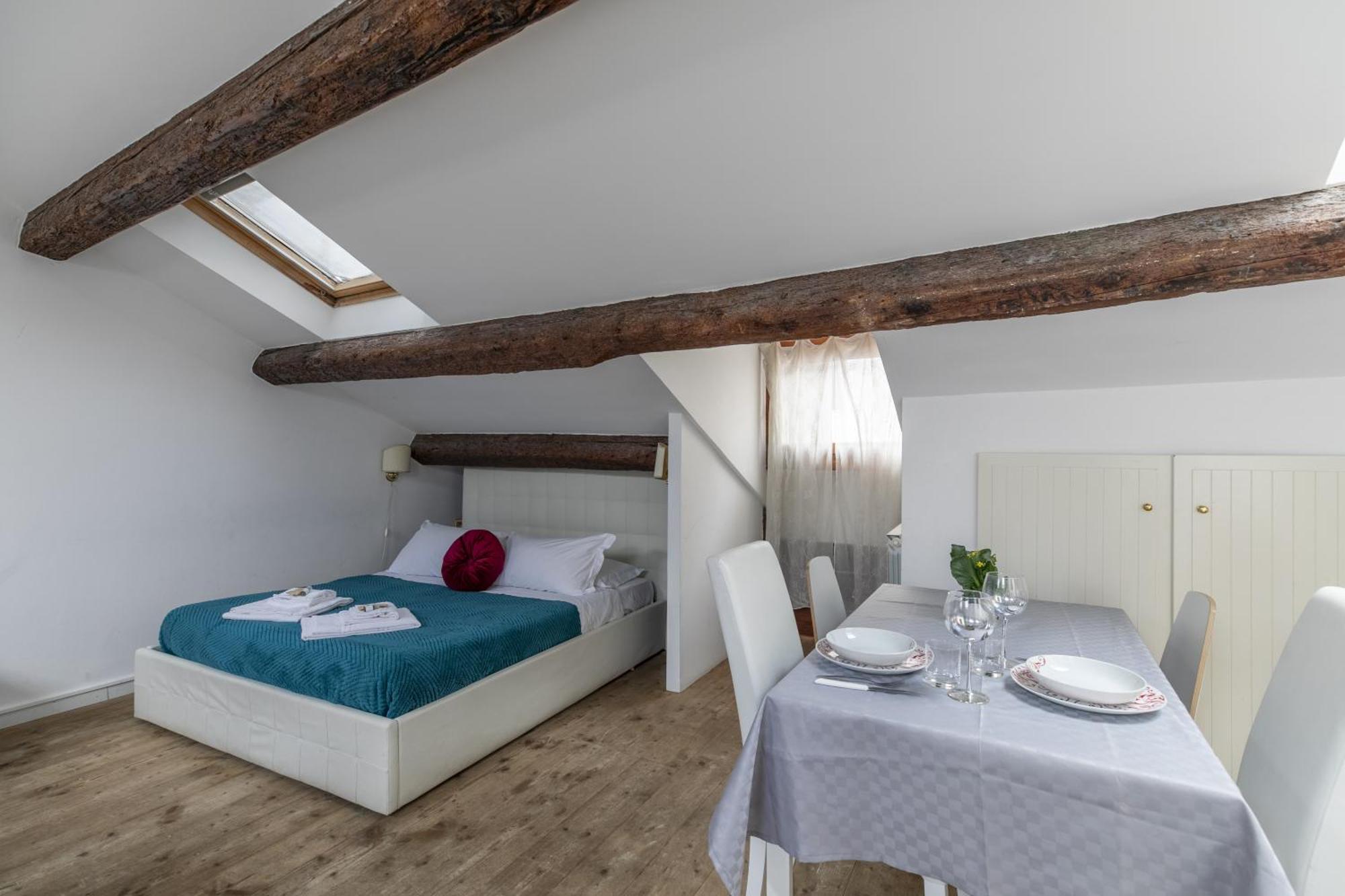 Nice Lovely Attic For 4 Person With Wifi - A/C Venedig Exterior foto