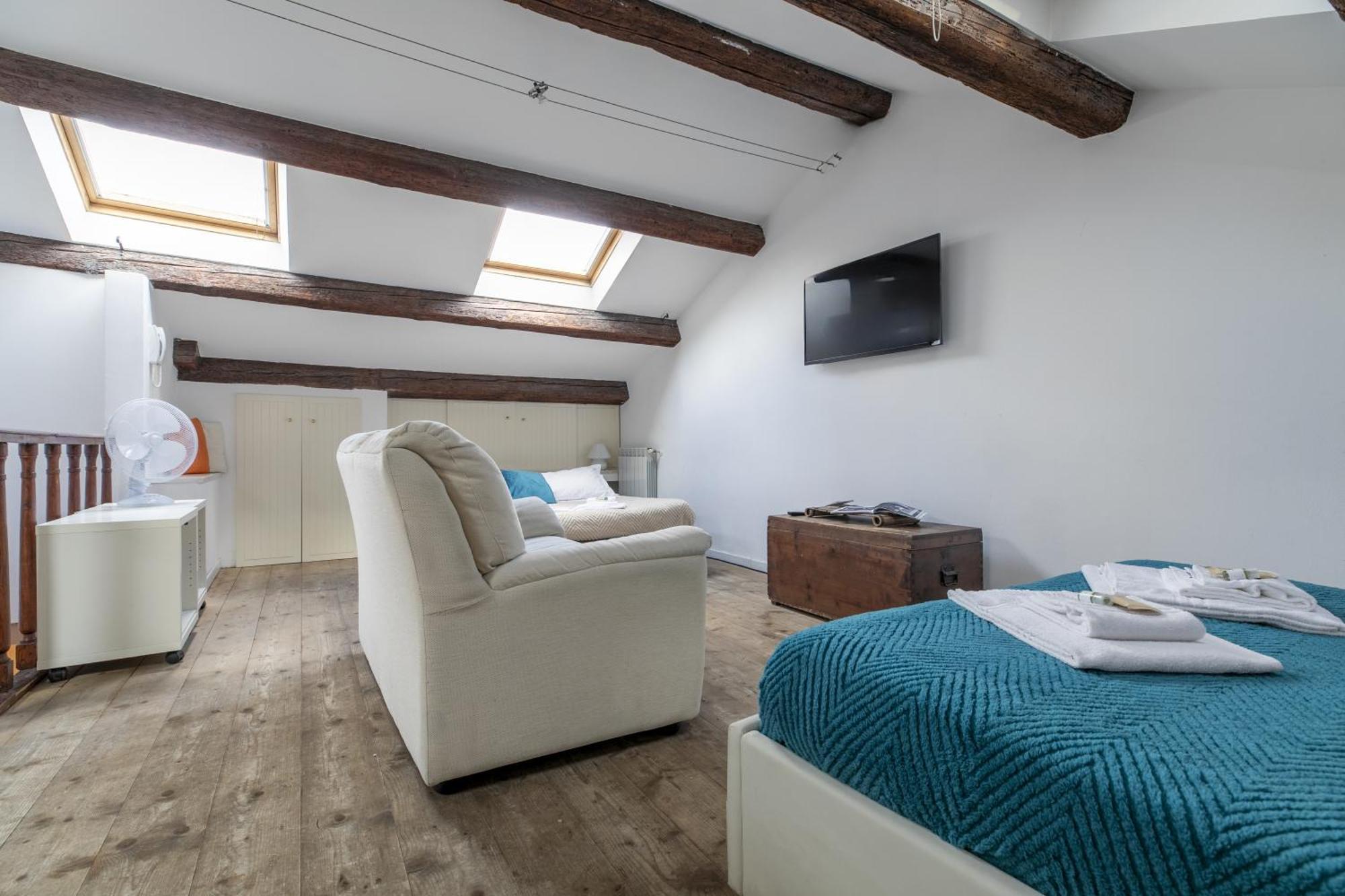 Nice Lovely Attic For 4 Person With Wifi - A/C Venedig Exterior foto